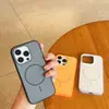 Funda de Color Contrastante Apta para la Piel Adecuada para Teléfono Apple 16, 15 Magnética Dos en Uno iPhone 17 Pro Max Cubierta Protectora Anti-Caídas