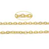 Aretes hechos a mano DIY, cadenas de metal con perlas, collares de cadena O, extensiones para aretes, accesorios para llaveros