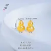 Pu Zuoqiang Color-preserving Frosted Sand Gold Accesorios DIY Mortero de Diamante Carpa Elefante Calabaza Pulsera con Cuentas Accesorios para Collar