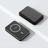 Venta Directa de Fábrica Mini Magsafe Cargador Inalámbrico Magnético Power Bank de 5000 mAh Batería Externa Fuente de Alimentación Móvil