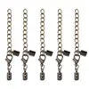 Fecho de Cordão de Couro com Ponto Redondo de Cobre Colorfast Conector de Pulseira Galvanizado Fecho de Corda Acessórios para Joias Artesanais diy