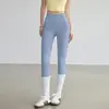 Leggings de Yoga de Cintura Alta para Levantamento de Quadril e Controle de Barriga, Fitness, Corrida, Esportes, Justas, Elásticas, Roupa Exterior, Camada Base, Calças Shark