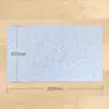5 Tapetes Absorbentes Desechables Mejorados para Piso de Cocina, a Prueba de Polvo, Aceite y Suciedad, Tapetes para Suela que Adhieren Polvo, Tapetes Prácticos para el Hogar