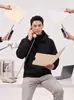 Chaqueta de trabajo tres en uno personalizada con forro polar desmontable, ropa de trabajo para equipo al por mayor con impresión de logotipo