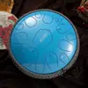 Tambor etéreo de clase D de la marca Huashu, tambor de loto de 15 tonos y 13 pulgadas, tambor de lengüeta de acero para golpear a mano, percusión engrosada y mejorada.
