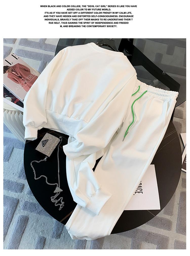 跨境淘货源分销2023秋冬季新款街头潮流减龄小个子爆款欧货网红款运动套装休闲运动气质休闲时尚流行新款秋装秋装女装时尚套装套装女装秋季套装女套装女女士运动服女装两件套套装卫衣套装休闲套装秋季套装女装时尚套装盐系休闲套装女装2023百搭设计感小众洋气欧货阿里国际站跨境采购Cross-border, shopping source, foreign trade, export, distribution 2023 fall, winter, new, street trend, explosive, European goods, network red, sportswear, leisure sports, temperament leisure, fashion popular, new autumn wear, autumn women's wear, fashion suit, women's wear, women's wear, women's wear, women's sportswear, women's two-piece, hoodie suit, casual suit, autumn suit, women's wear, Fashion suit salt department, casual suit women's dress, Ali International Station, cross-border procurement