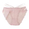 Procesamiento y Personalización de Calzones de Encaje Europeos y Americanos de Ebay Color Sólido Sin Costuras con Tira de Mariposa para Mujer Wish Transfronterizo