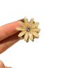 Pinza para el Cabello de Moda Dulce Celebridad de Internet Elegante para Mujer Estilo Fresco y Pequeña Margarita Pinza para el Cabello Accesorios para el Cabello Pinza Lateral Pinza para el Cabello Tocado