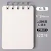 Mini Cuaderno de Bolsillo Portátil A7, Cuaderno Espiral Portátil para Tomar Notas, Cuaderno Simple y Conveniente para Acumular Palabras