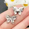 1 Nuevo Colgante Vintage Hueco de Plata Tibetana Insecto Mariposa Accesorio para Pendientes Pulsera Collar DIY Amazon