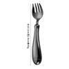 Estilo nórdico acero inoxidable 304 tenedor cuchara para niños cuchara para bebé creativa estilo hotel ins vajilla tenedor cuchara para comida complementaria del hogar