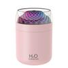 Humidificador de proyección de estrellas nuevo transfronterizo usb de escritorio luz de ambiente creativa humidificador de aire para coche de gran capacidad