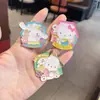 Broche de Aleación de Dibujos Animados Sanrio Kuromi Cinnamoroll Insignia de Metal Accesorios para Estudiantes Estilo Lindo Personaje de Dibujos Animados