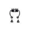 Anel Magnético Falso para Nariz de Aço Inoxidável Novo Transfronteiriço Argola Não Perfurada Argola Ferradura Joia Piercing Corporal