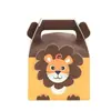 Caja de Regalo Rectangular con Estampado de Animales y Asa Conveniente - Solución de Empaque Premium (03 Modelos)