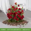 Kit de Rosa Artificial para el Día de San Valentín, Floral Pr para Pasillo de Boda