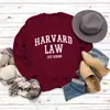 Amazon AliExpress Nuevo Top de Mujer Comercio Exterior Moda Europea y Americana Casual Estampado de Letras Manga Larga Cuello Redondo Sudadera