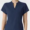 Batas Quirúrgicas de Manga Corta de Secado Rápido de Alta Gama para Mujer, Ropa de Trabajo para Clínica Dental, Salón de Belleza, Spa, Set de Uniforme de Enfermera
