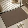 Alfombrilla de Piso para Baño Simple Francesa Absorbente de Agua para Inodoro Secado Rápido Alfombrilla de Entrada Hogar Baño Diatomeas Antideslizante En Stock