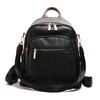 Mochila Casual Simples Feminina, Bolsa de Nylon Repelente à Água, Mochila, Bolsa de Ombro Multifuncional, Bolsa Escolar Versátil para Estudante
