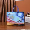 Bolsas de Mano No Tejidas al por Mayor del Fabricante, Bolsas de Compras Gruesas de Alta Gama para Centros Comerciales y Publicidad, Se Pueden Imprimir con Logo Personalizado