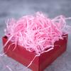 Caja de regalo de papel triturado de rafia al por mayor de fábrica llena de alambre de papel arrugado, alambre de papel convencional, 20 gramos por paquete