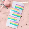 Paquete de 50 ~ ¡Sentido de Chica Vigorosa! Pasador de Arcoíris Color Caramelo Estilo Harajuku Japonés y Coreano Accesorios Básicos para el Cabello
