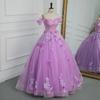 Vestido de Noite Rosa para Mulheres 2026 Novo Estilo Luxo Leve Nicho Estudante Formatura Exame de Artes Vocais Desempenho Solo Vestido com Flores