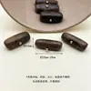 Botones de Madera Natural, Broches de Metal con Forma Irregular de Flor, Botones Estilo Chino para Qipao, Traje Tang, Hanfu, Cárdigan, Botones Decorativos para Vestido