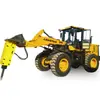 Carregador de Disjuntor Modificado Personalizado pelo Fabricante Pode Ser Configurado para Alterar o Tipo de Pneu da Empilhadeira de Garra Pequena Carregador Diesel