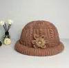 Gorro de lana de otoño e invierno para mediana edad, gorro de invierno con forro polar cálido para niños, gorro de abuela para personas mayores, suegra, señora mayor 60-70-80 años
