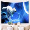Comercio electrónico transfronterizo Amazon nueva serie de animales tapiz decoración de pared tela colgante tapiz decoración del hogar