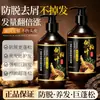 Champú Humectante Anti-Caída de Cabello Hoja de Ciprés Xh, Doble Efecto Control de Grasa y Anticaspa, Champú para Cabello Suave y Nutritivo, Al por Mayor en Stock