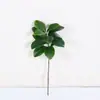 Planta Verde Simulada Hoja de Magnolia Rama Única Estilo Chino Nuevo Decoración Mesa de Comedor Interior Flor Decoración Ventana Hotel Hoja
