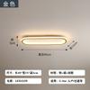 Luz de Pasillo Rectangular para Balcón Exterior Transfronterizo Luz de Techo LED Luz Simple para Entrada del Hogar Vestidor Lámparas