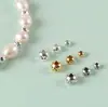Prata Esterlina S925 Carro Flor Abacaxi Contas Prata 18K Contas DIY Colar Feito à Mão Pulseira Pulseira Contas Acessórios Contas Soltas Atacado