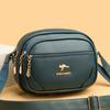 Bolsa de fábrica por atacado para mulheres 2024 nova moda bolsa de ombro mensageiro versátil simples Senhora meia-idade bolsa de mãe