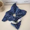 Design de nicho xadrez estilo coreano Anel de cabelo multicamadas Corda de cabelo Corda de cabelo All-match Bola Cabeça Acessórios de cabelo de alta qualidade