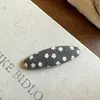 Estilo Coreano Nuevo Otoño Invierno Lana Flor Pequeña Pinza para el Cabello Pinza para Flequillo Pinza Lateral para Cabello Rebelde Linda Bonita Pinza Lateral Pinza BB Pasador