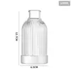 Fragrância Vertical Aromaterapia Frasco Transparente Vazio Hotel Sala de Estar Banheiro Decoração Doméstica Sem Fogo Fragrância Frasco de Vidro Dividido