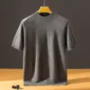 Suéter pullover de cuello alto medio para hombre Cony 100% cachemir puro, estilo business casual, nuevo suéter de cachemir otoño/invierno