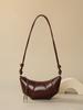 Bolso Croissant Versátil 2025 Nuevo Bolso de Mujer Blanco Primavera y Verano Ligero para Viajes Cortos Bolso Cruzado de Alta Gama para Mujer