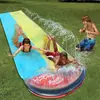 Resbaladilla de Agua Transfronteriza, Resbaladilla de Agua Infantil para una Persona, Resbaladilla de Agua para Dos Personas, Resbaladilla de Agua Tiburón, Juguete de Agua Inflable de PVC