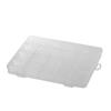 Caixa de Armazenamento Plástica Transparente de PP, Organizador de Esmaltes, Caixa para Embalagem de Material de Escritório e Equipamentos de Pesca, Caixa de Armazenamento para Mesa, Caixa para Pulseiras e Joias