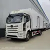 Fabricante de Caminhão Refrigerado Caminhão Refrigerado Unidade de Refrigeração Jiefang 9,6m Caminhão Freezer de Transporte de Cadeia Fria Grande Caminhão Isotérmico Mar