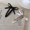 Pinza para BB con lazo de lunares dulces estilo coreano, pasador de tela para mujer, pinza para flequillo, pinza para patillas laterales, accesorio para el cabello de niña