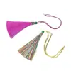Atacado de Borlas de Nó Chinês, Saquinhos, Borlas Pendentes, Pingentes de Leque, Borlas de Chapéu Vazadas com Contas e Enfeites Pendentes Decorativos
