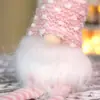 Decoração de Boneca de Natal Transfronteiriça Decorações de Mesa para Véspera de Natal Boneca Sem Rosto de Desenho Animado Adereços de Decoração de Janela