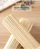 Varas de Bambu de 1,0m de Comprimento, Hastes de Bambu, Varas de Bambu Sólido Redondas, Kit de Material Artesanal para DIY, Hastes para Buquê, Varas de Contagem de 5-18mm