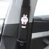 Suministros para coche caricatura funda para cinturón de seguridad cubierta protectora para hombro de seguridad alargada para hombres y mujeres lindo traje de decoración de coche Decoración interior